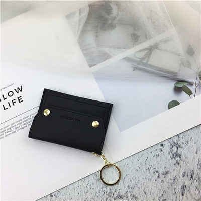 Portofel de dama modern cu decor metalic in trei culori