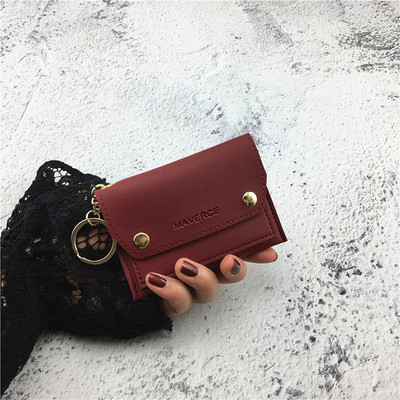 Portofel de dama modern cu decor metalic in trei culori