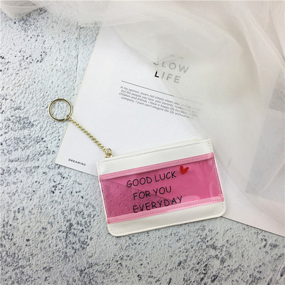 Portofel de dama model nou cu lant si inscriptionare