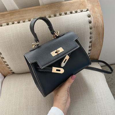 Geanta de dama moderna cu inchidere metalica