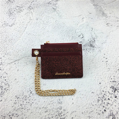 Portofel de zi cu zi pentru femei cu lant in mai multe culori