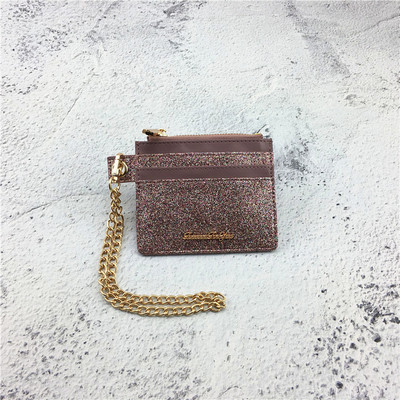 Portofel de zi cu zi pentru femei cu lant in mai multe culori