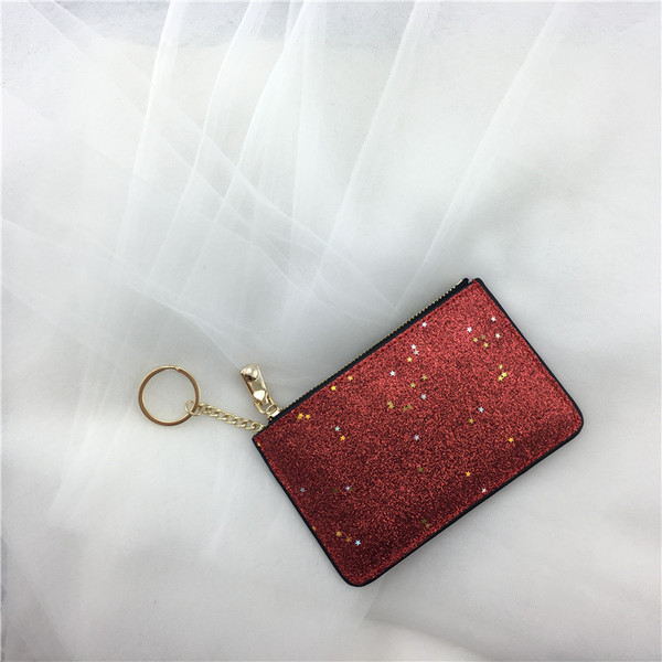 Portofel de dama cu decor metalic in diferite culori