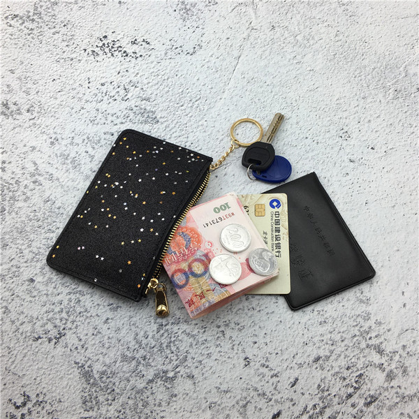 Portofel de dama cu decor metalic in diferite culori