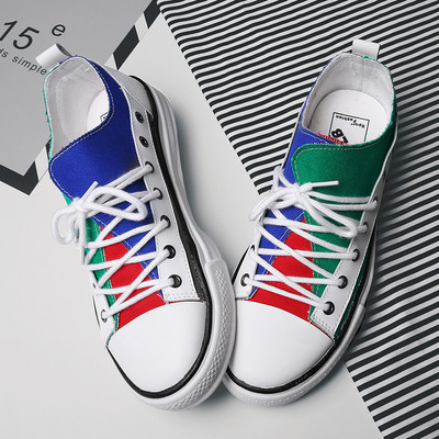 Tenisi casual barbatesti - in trei culori cu cravate