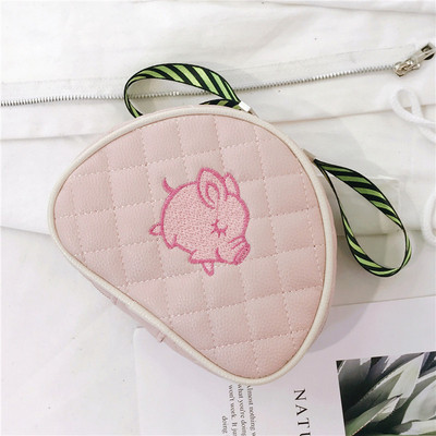 Portofel de dama zilnic cu broderie si lant in patru culori