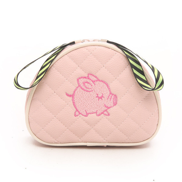 Portofel de dama zilnic cu broderie si lant in patru culori