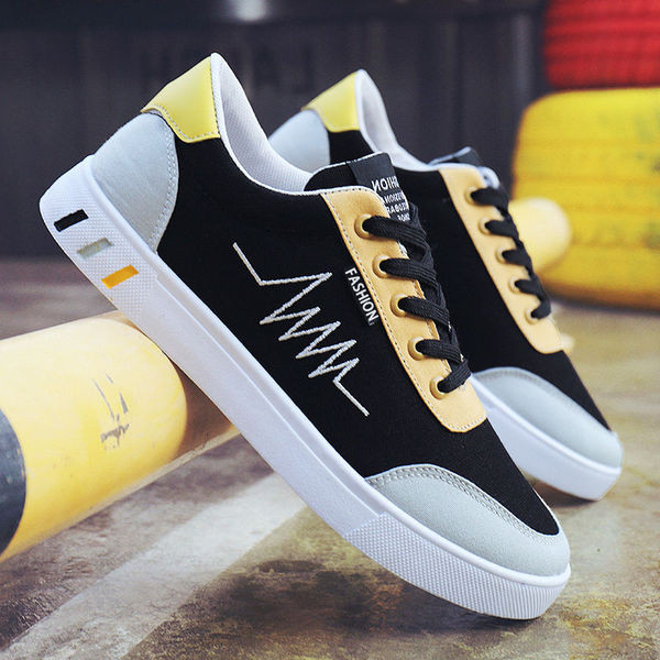 Adidași moderni pentru bărbați cu șireturi și talpă plată