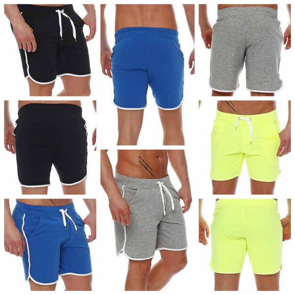 Pantaloni scurti de plaja barbati model uni in mai multe culori