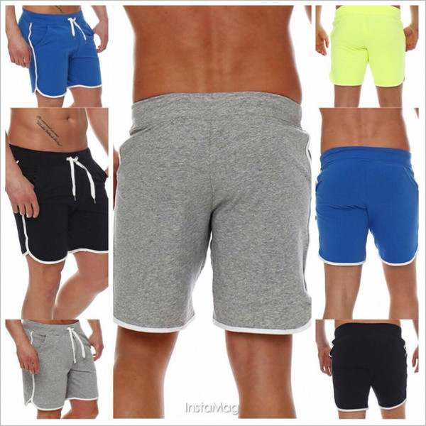 Pantaloni scurti de plaja barbati model uni in mai multe culori