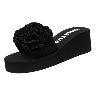 Γυναικείες παντόφλες με πλατφόρμα σε τρία χρώματα