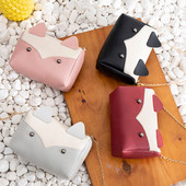 Geanta de dama moderna cu element 3D si lant