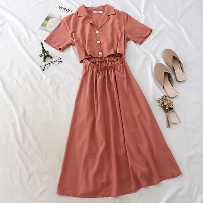 Rochie de dama moderna model lung cu decupaje in mai multe culori