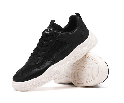 Μοντέρνα πάνινα ανδρικά παπούτσια  σε τρία χρώματα με επιγραφή