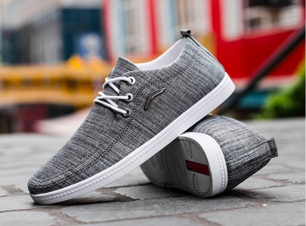 Περιστασιακά ανδρικά πάνινα παπούτσια σε τρία χρώματα