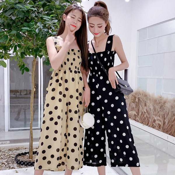 Μοντέρνα γυναικεία ολόσωμη φόρμα με ελαστικό μπούστο  σε δύο χρώματα