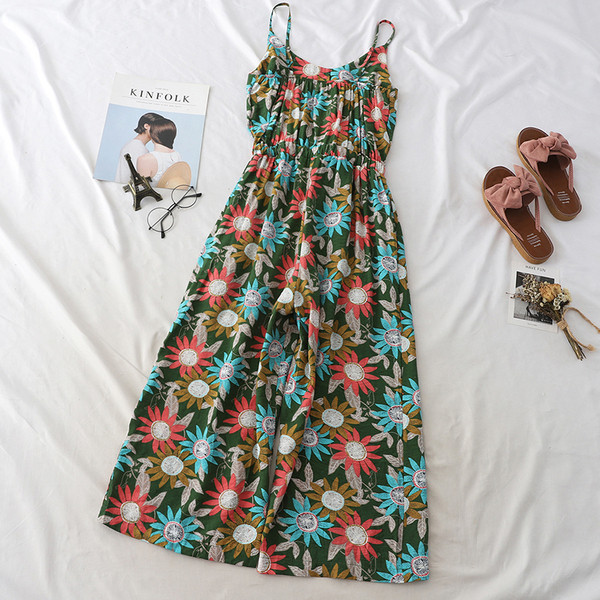 Γυναικεία ολόσωμη φόρμα  με floral μοτίβα σε δύο χρώματα