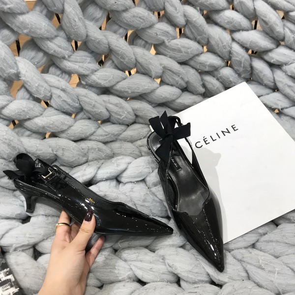 Pantofi eleganti de dama cu toc si sireturi in doua culori