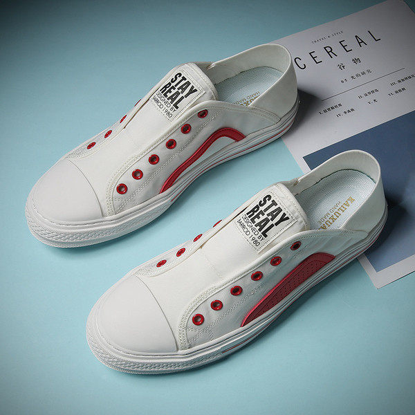 Tenisi casual barbati cu talpa plata in mai multe culori