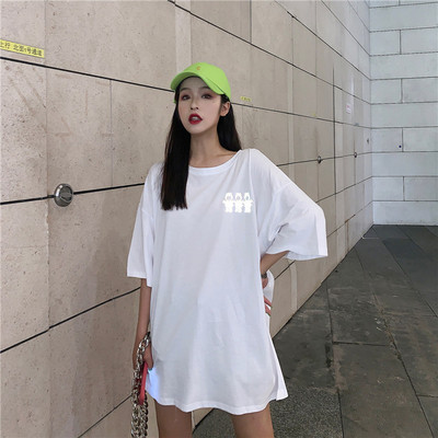 Tricou dama model lung cu efect stralucitor in trei culori