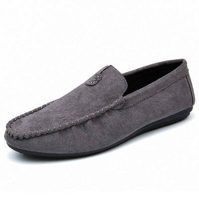 Mocasini casual barbatesti din piele intoarsa ecologica in mai multe culori