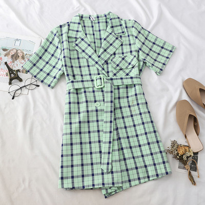 Γυναικεία ολόσωμη φόρμα με ζώνη σε διάφορα χρώματα