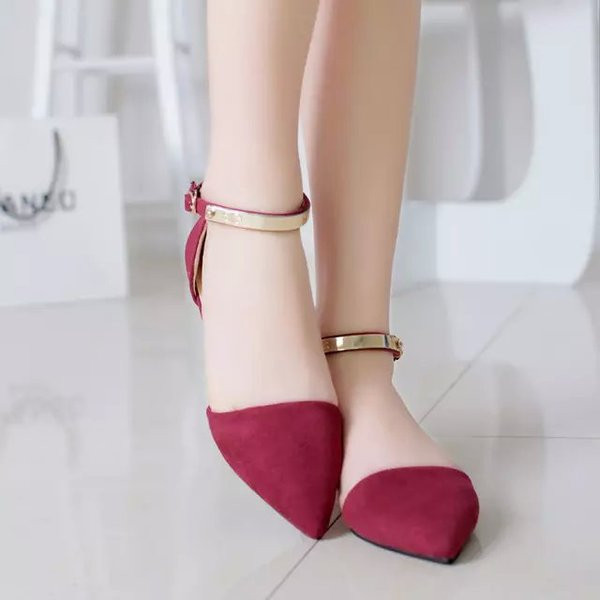 Bokapántos női cipő több színben