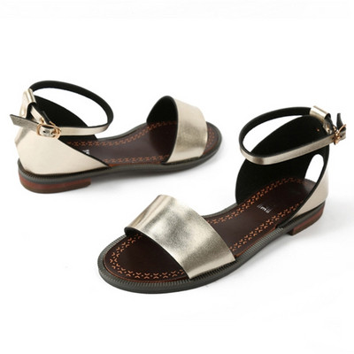 Γυναικεία σανδάλια με λουράκι στο  αστραγάλου  σε διάφορα χρώματα