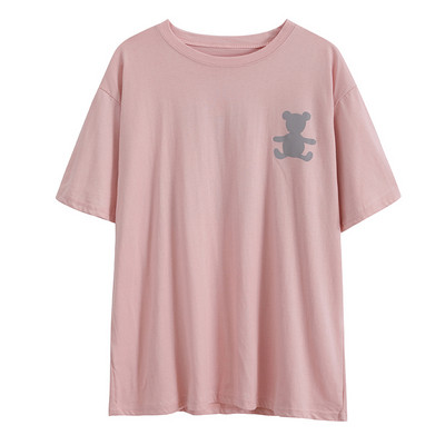 Tricou dama model lung cu element stralucitor in mai multe culori