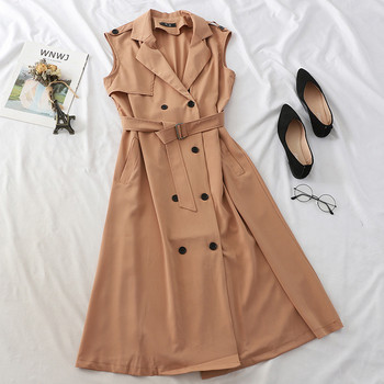 Rochie de dama eleganta cu guler si nasturi in mai multe culori