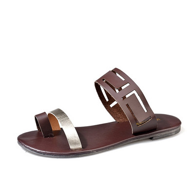 Papuci dama din imitatie de piele in patru culori