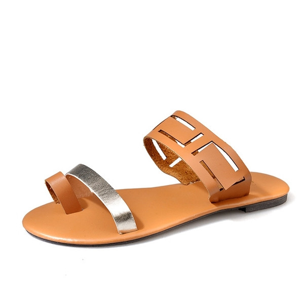 Papuci dama din imitatie de piele in patru culori