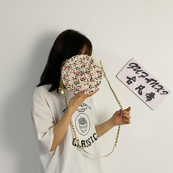 Geanta de dama model nou in trei culori cu model de culoare in trei culori