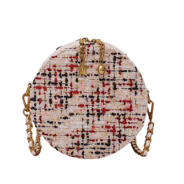 Geanta de dama model nou in trei culori cu model de culoare in trei culori