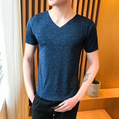 Tricou pentru bărbați modern cu mâneci scurte în mai multe culori