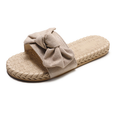 Γυναικείες  παντόφλες με κορδέλα σε διάφορα χρώματα