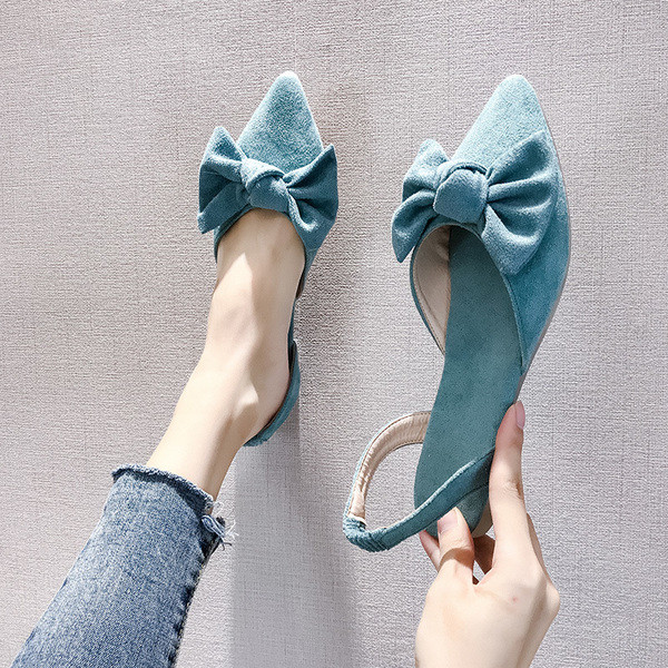 Sandale de dama cu panglica in trei culori