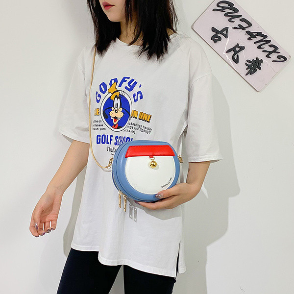 Geanta de dama moderna din piele ecologica cu lant metalic in trei culori