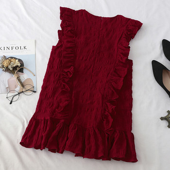 Rochie moderna de dama cu bretele late in mai multe culori