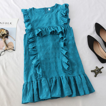 Rochie moderna de dama cu bretele late in mai multe culori