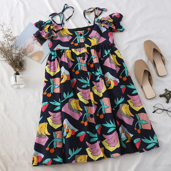 Rochie casual dama croiala cu model colorat