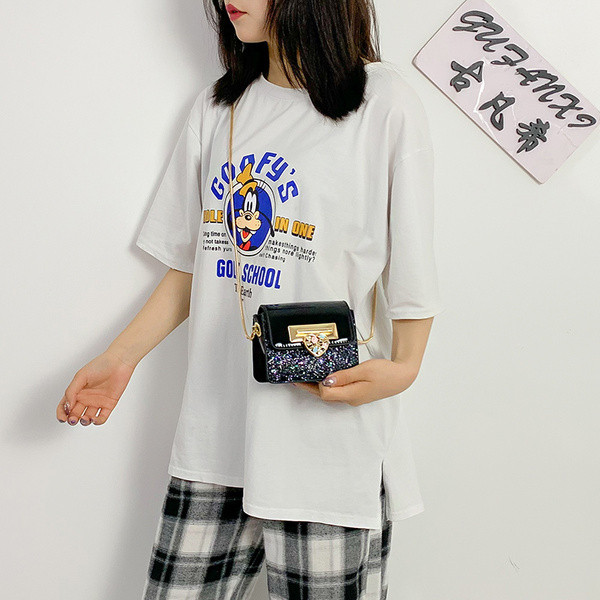 Geanta de dama eleganta din piele ecologica cu efect stralucitor in mai multe culori