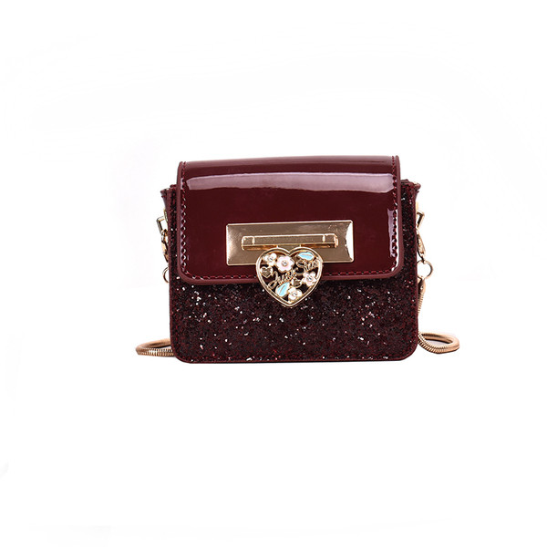 Geanta de dama eleganta din piele ecologica cu efect stralucitor in mai multe culori