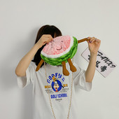 Geanta de dama moderna cu element 3D si lant metalic