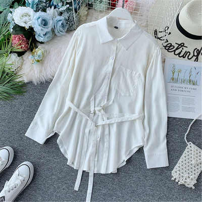 Cămașă elegantă model lung de damă în mai multe culori