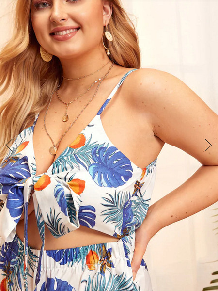 Дамски гащеризон с тънки презрамки и V-образно деколте