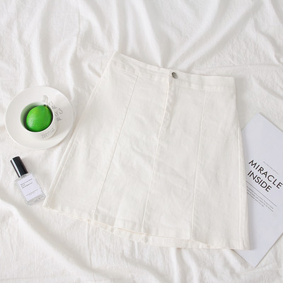 Ежедневна  разкроена дамска пола в няколко цвята