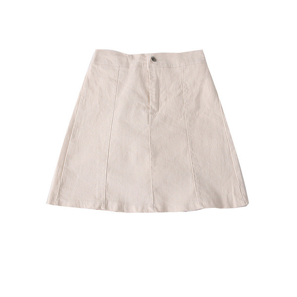 Ежедневна  разкроена дамска пола в няколко цвята