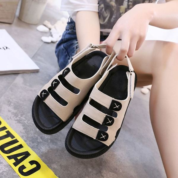 Sandale casual dama cu talpa plate in negru, alb si verde