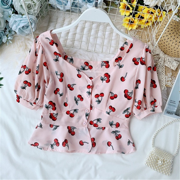 Bluza de dama cu maneca scurta si aplicatie colorata in mai multe culori